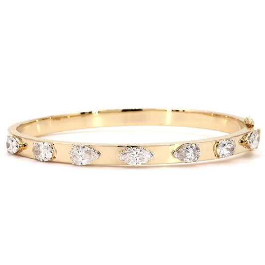 Fancy Natural Diamond Bangle Bracelet