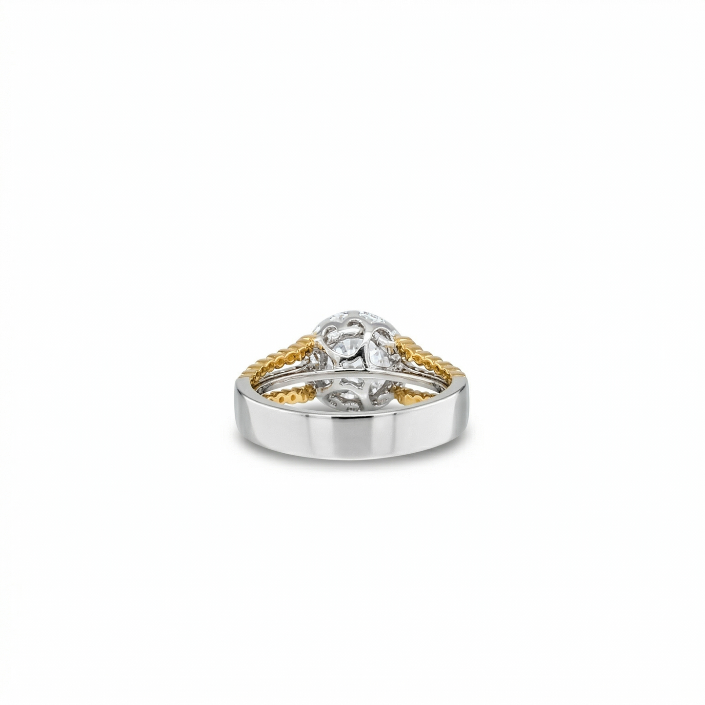 Halo Solitaire Ring