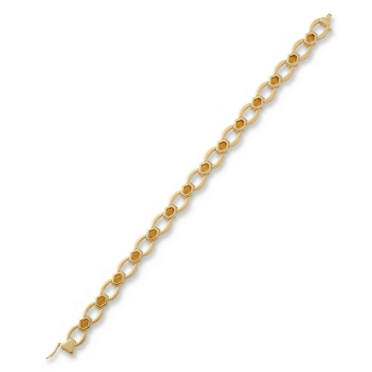 Men's Diamond Chain Link Bracelet