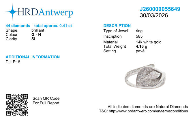 HRD Antwerp laboratory report J260000055649