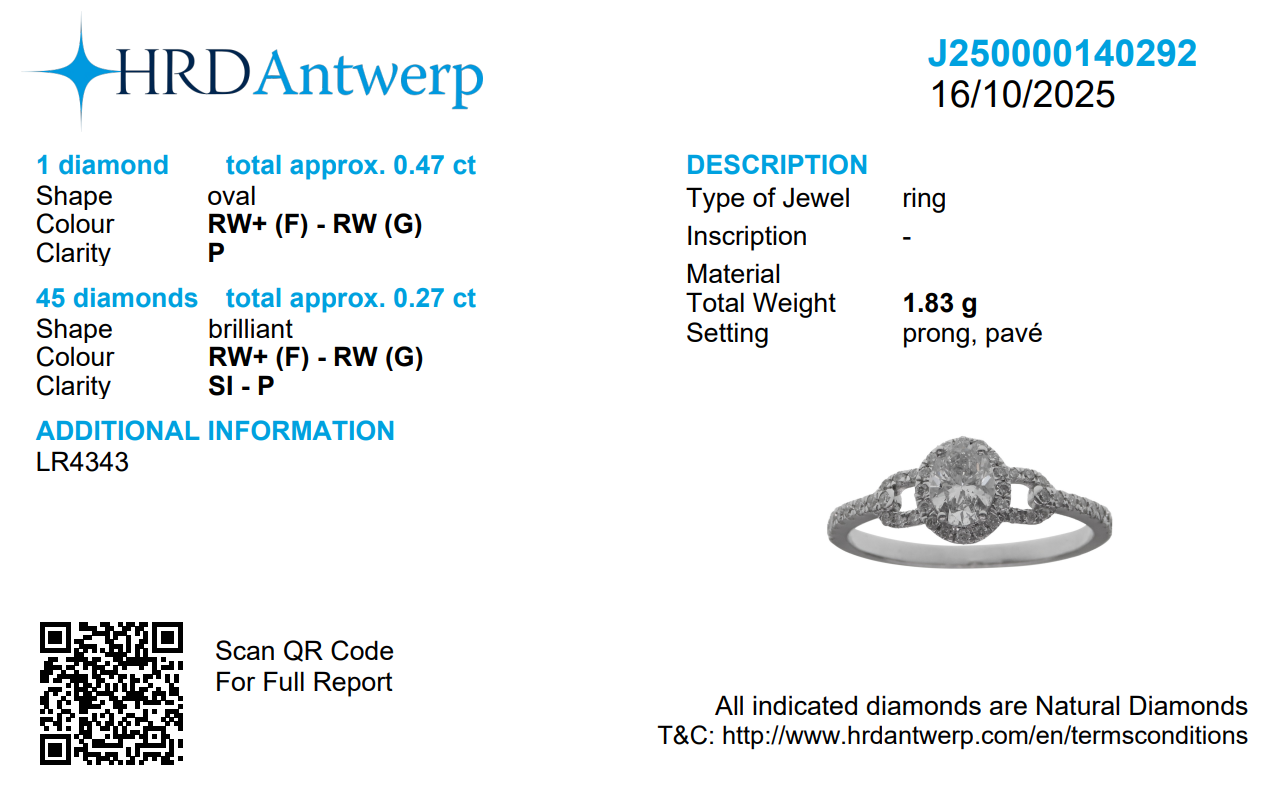Oval Halo Solitaire Diamond Ring