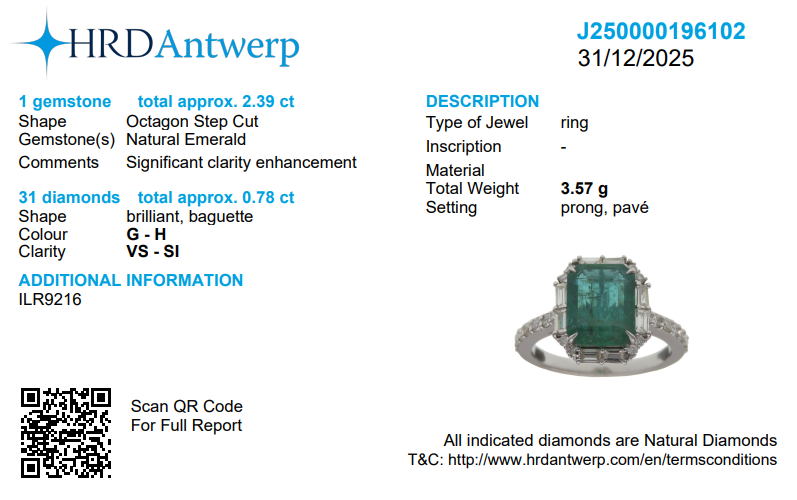 Emerald Baguette Halo Diamond Ring