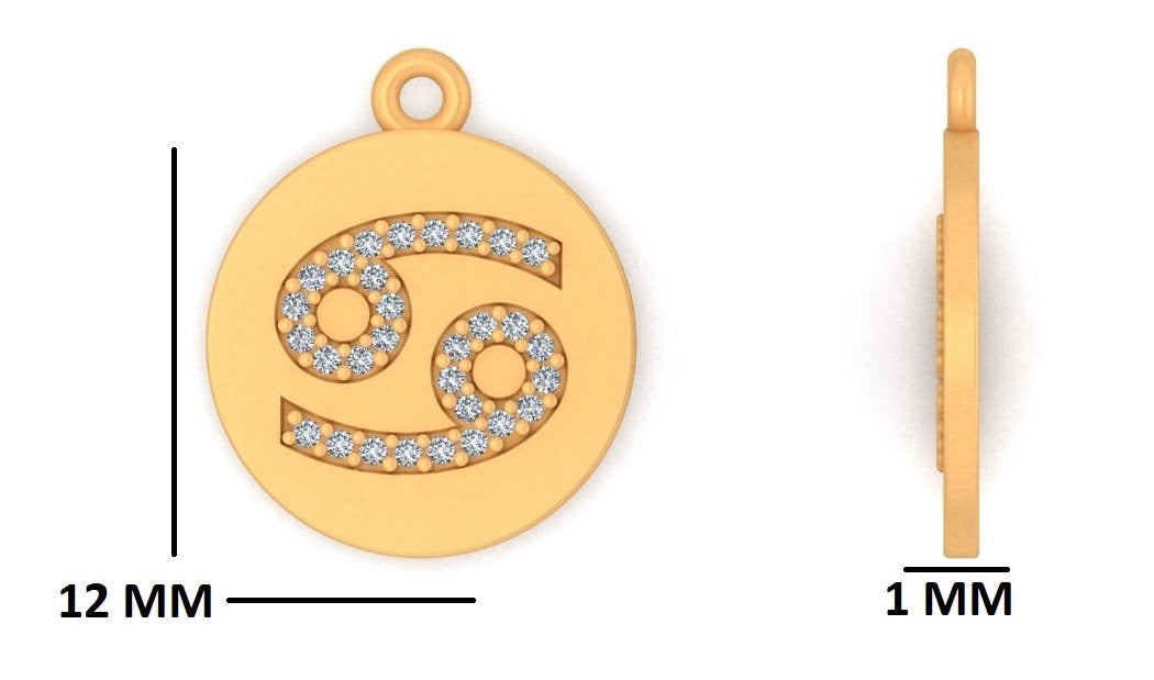 Cancer Horoscope Birth Sign Charm
