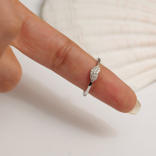 Heart Diamond Ring