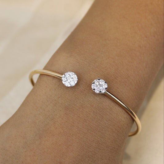 Flower Diamond Bracelet