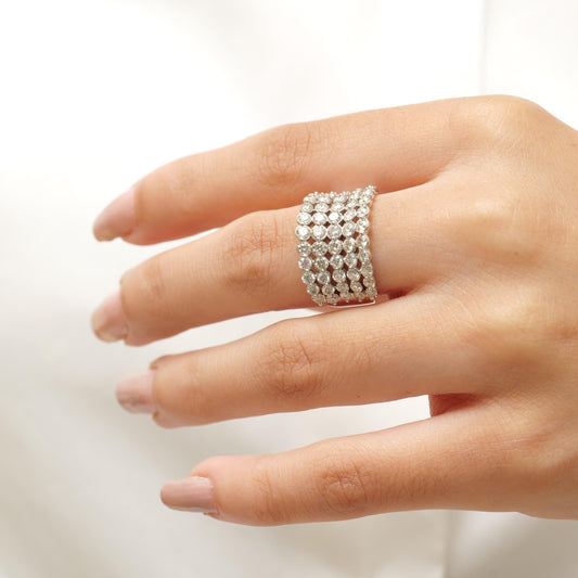 Diamond Eternity Broad Band