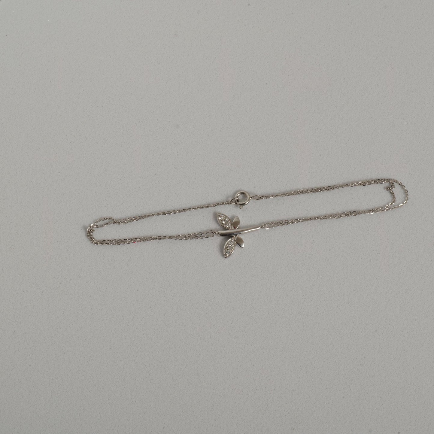 Dragonfly Natural Diamond Chain Bracelet