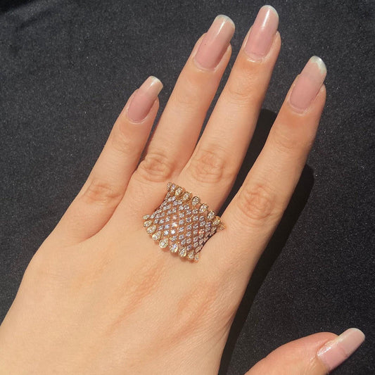 Crown Diamond Ring