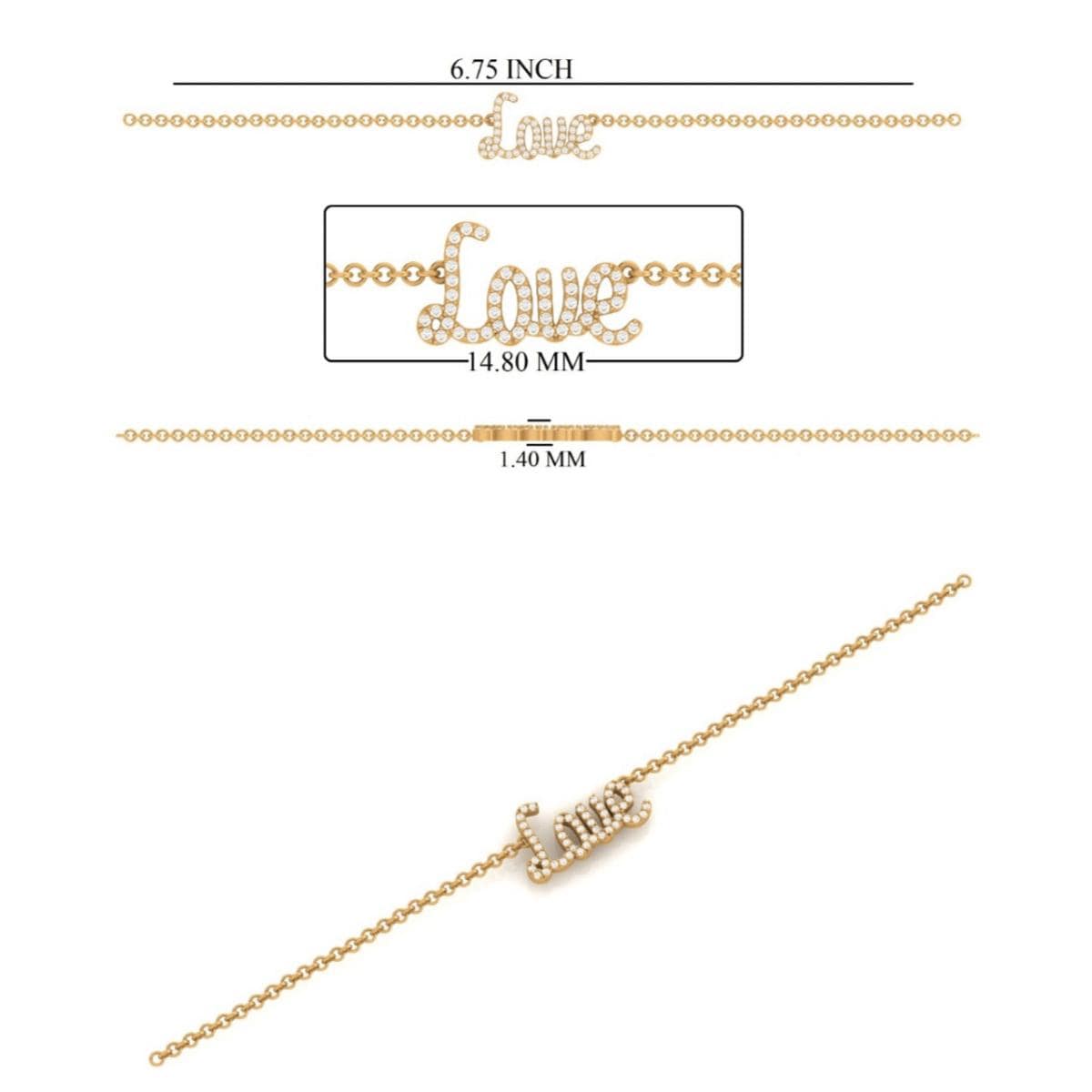 Love Chain Bracelet