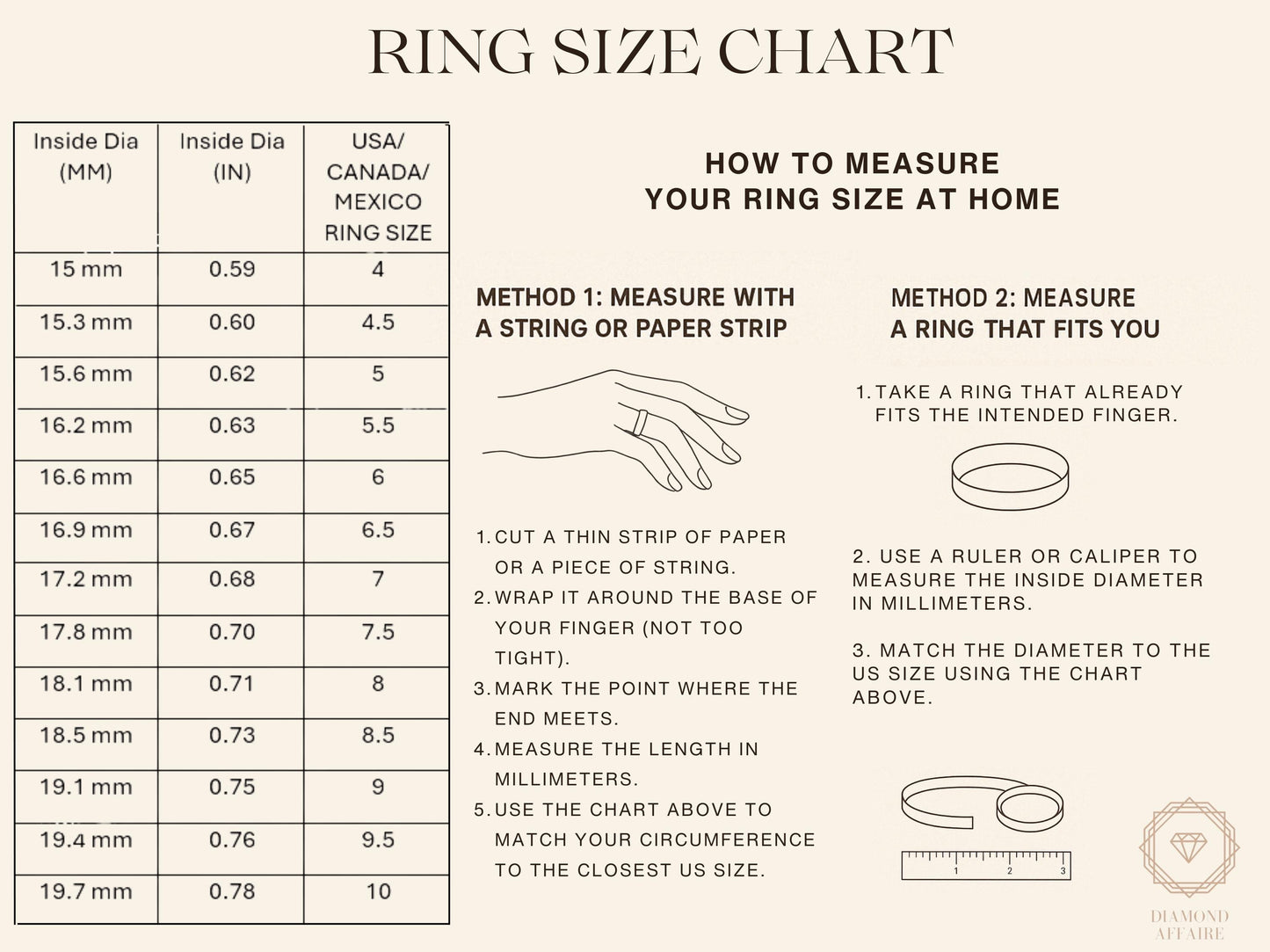 Anchor Wheel Diamond Ring