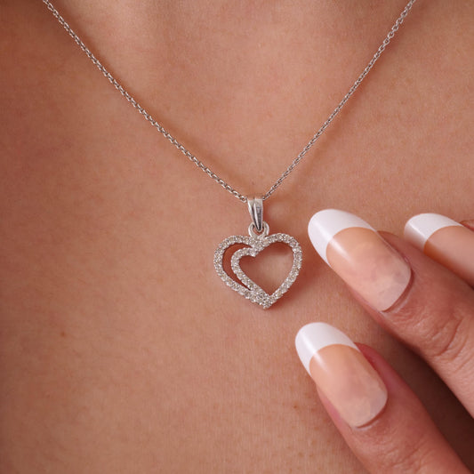 Heart Diamond Pendant