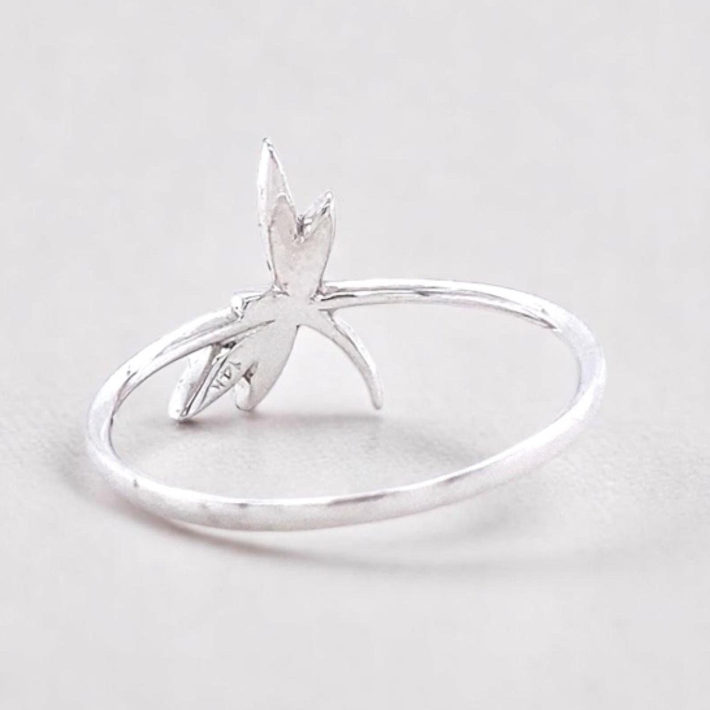 Dragonfly Diamond Ring