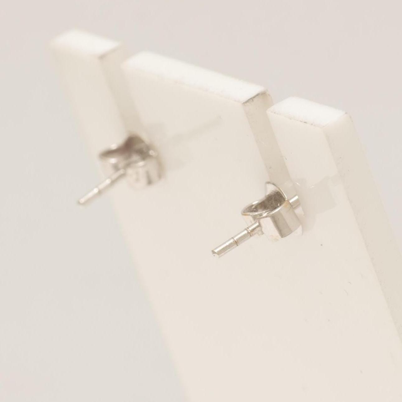 Rectangle Dangle Diamond Earrings