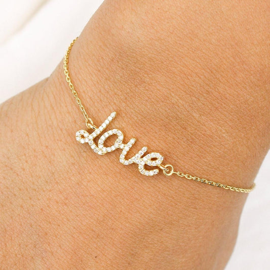 Love Chain Diamond Bracelet