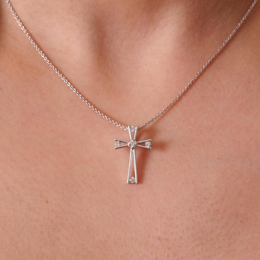 Diamond Cross Pendant