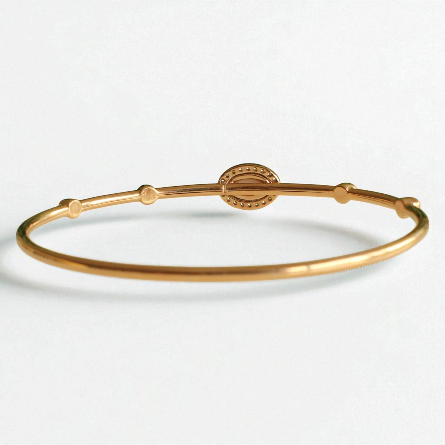 Ellipse Dual Styling Diamond Bracelet