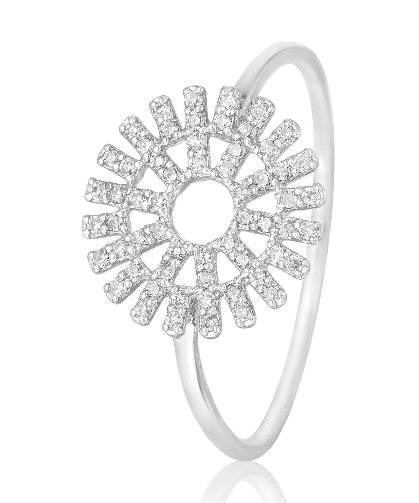 Sun Diamond Ring