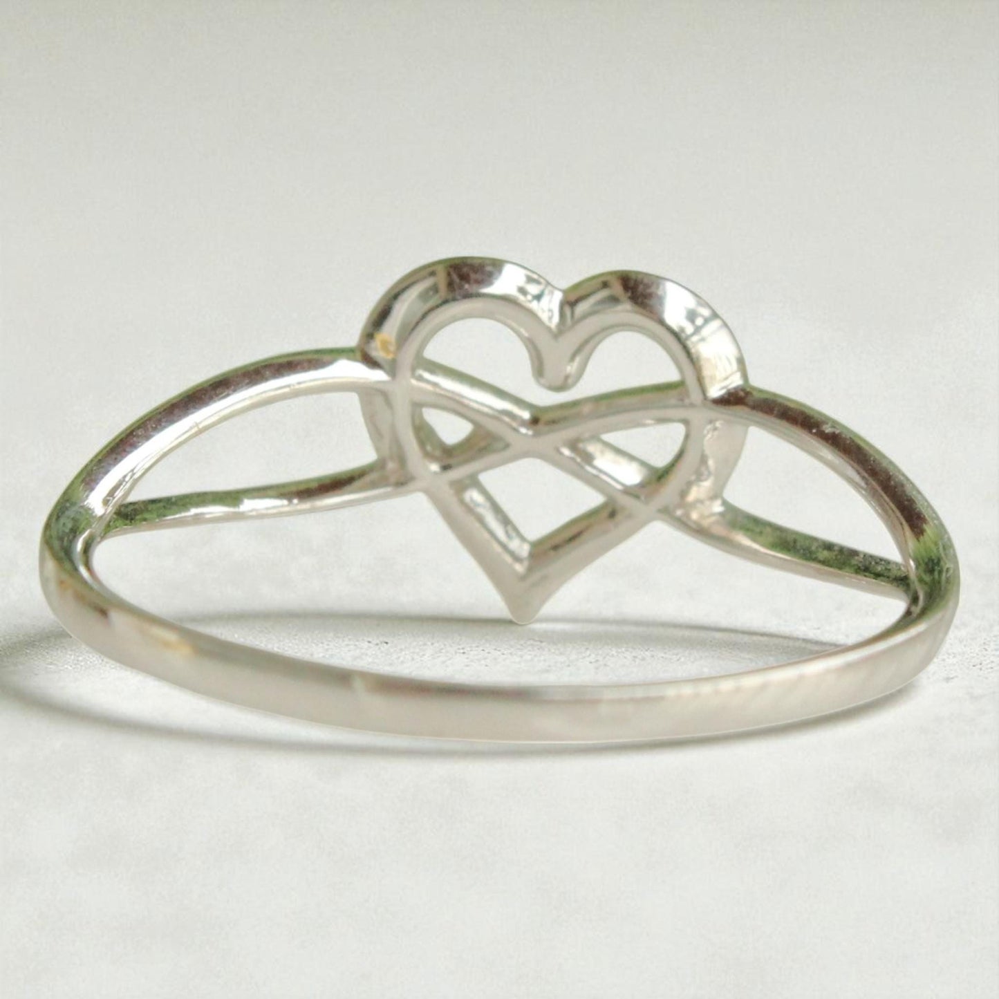 Heart Infinity Diamond Ring