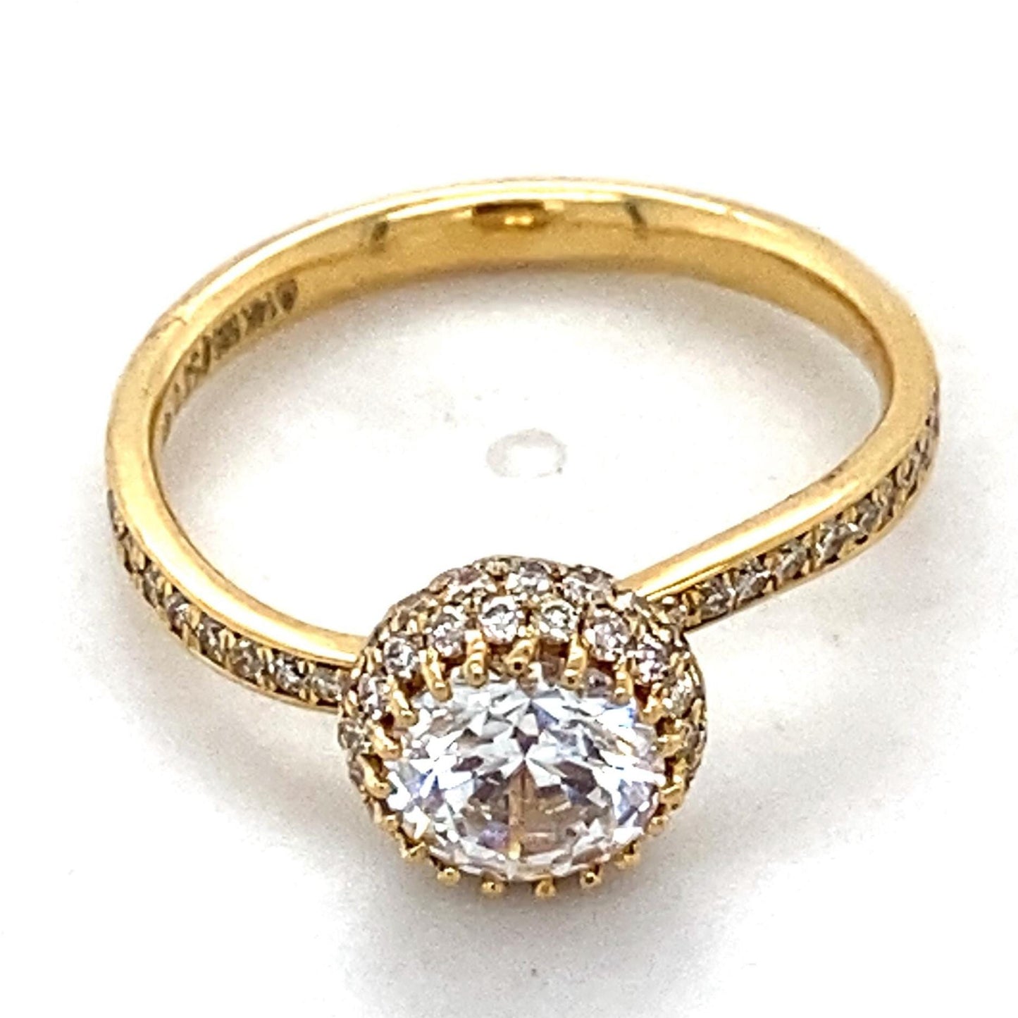 Solitaire Diamond Engagement Ring