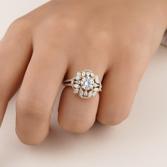 Solitaire Diamond Engagement Ring