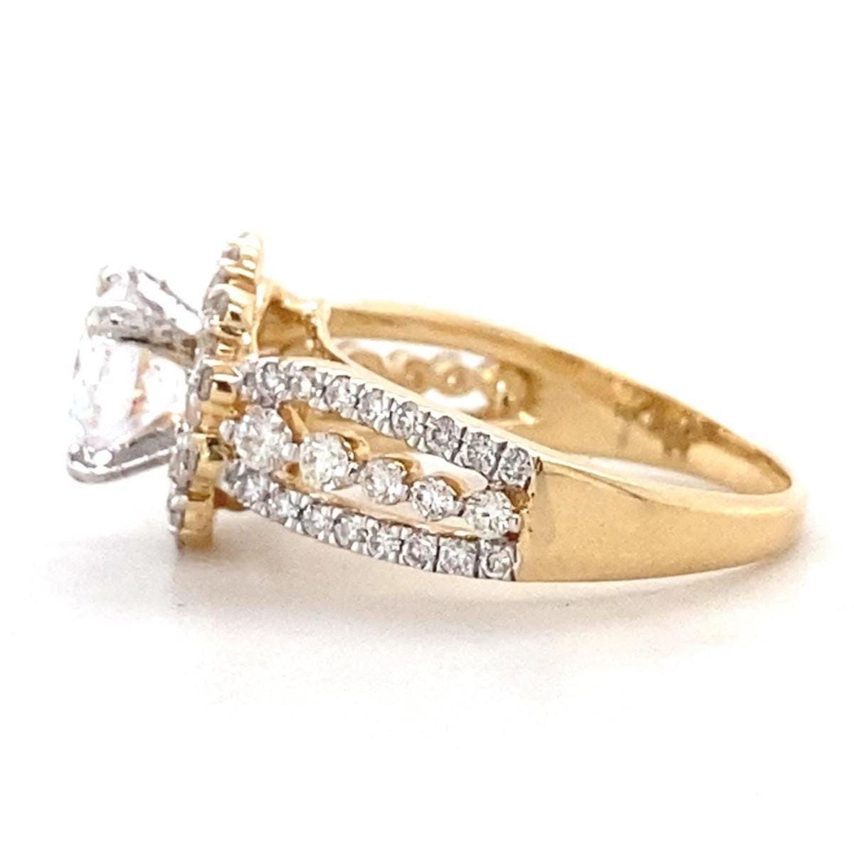 Solitaire Diamond Engagement Ring