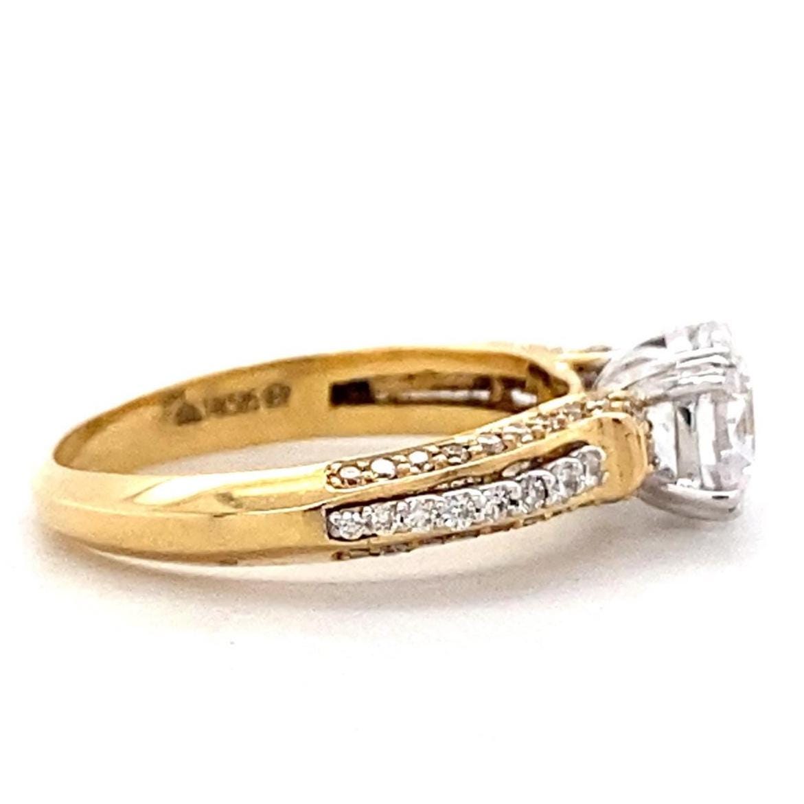 Round Solitaire Diamond Ring