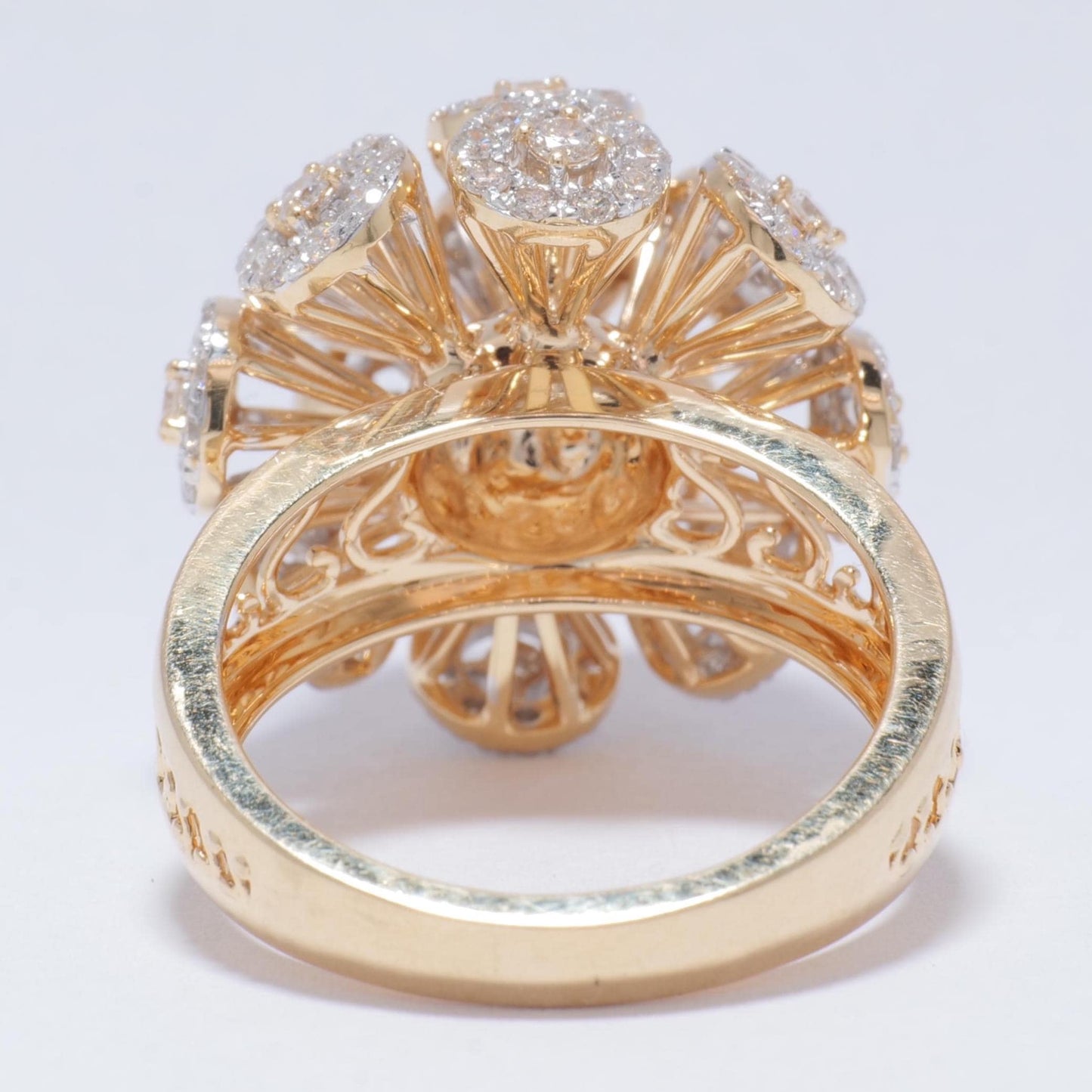 Orb Statement Diamond Ring