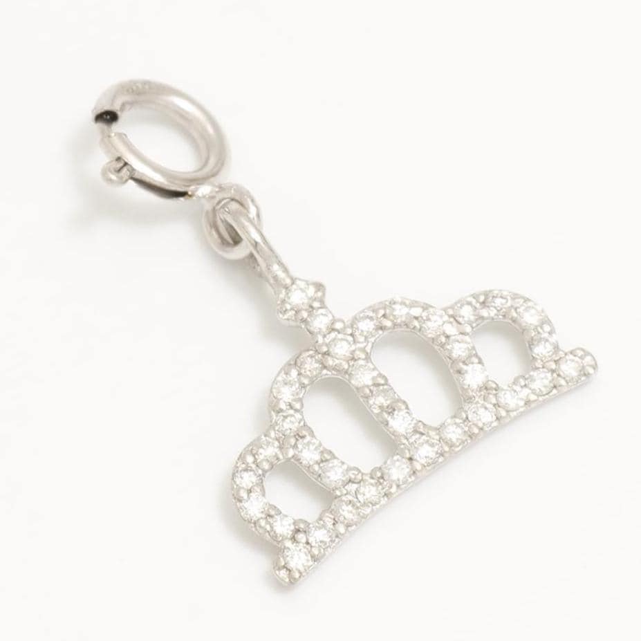 Crown Diamond Charm