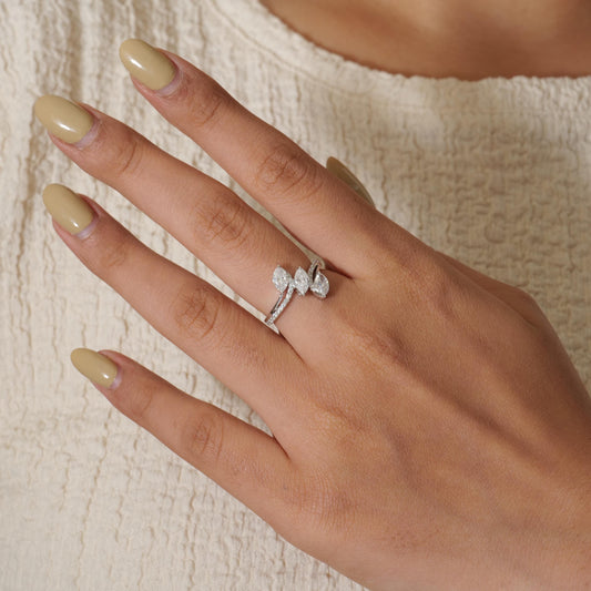 Marquise Trio Diamond Ring