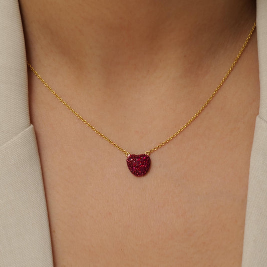 Fruit Natural Diamond Pendant Necklace