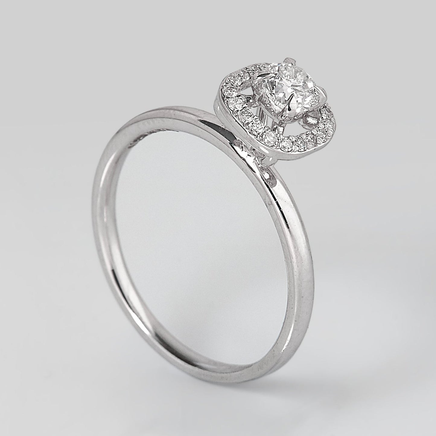 Cushion Halo Diamond Ring