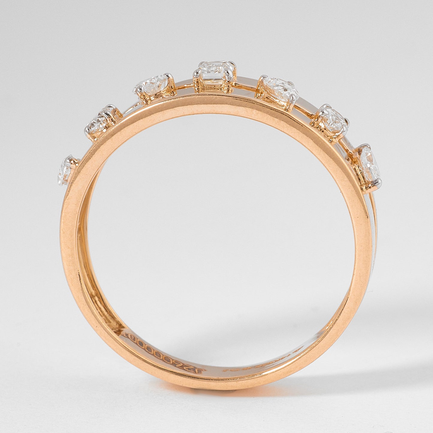 Multi Shape Diamond Band Ring