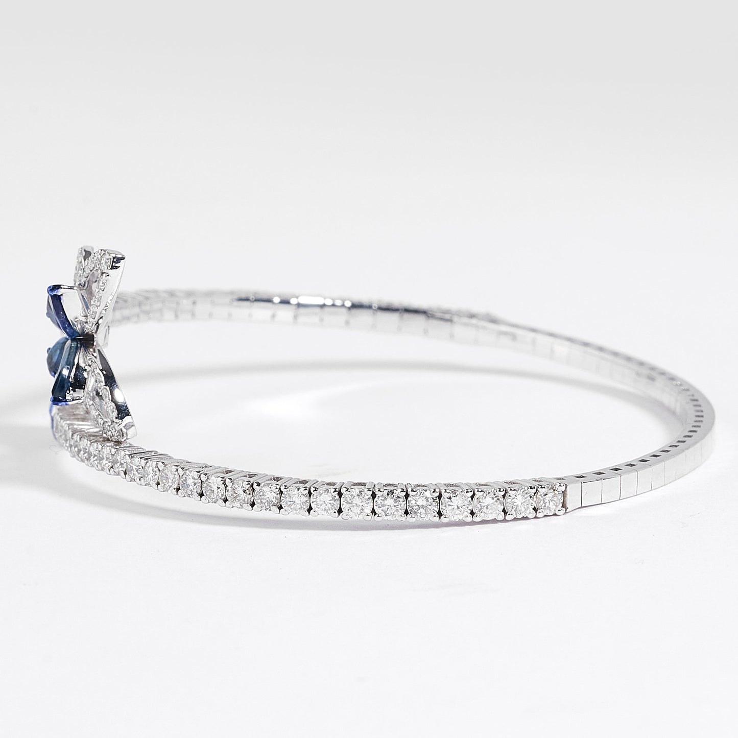 Blue Stone Butterfly Bracelet