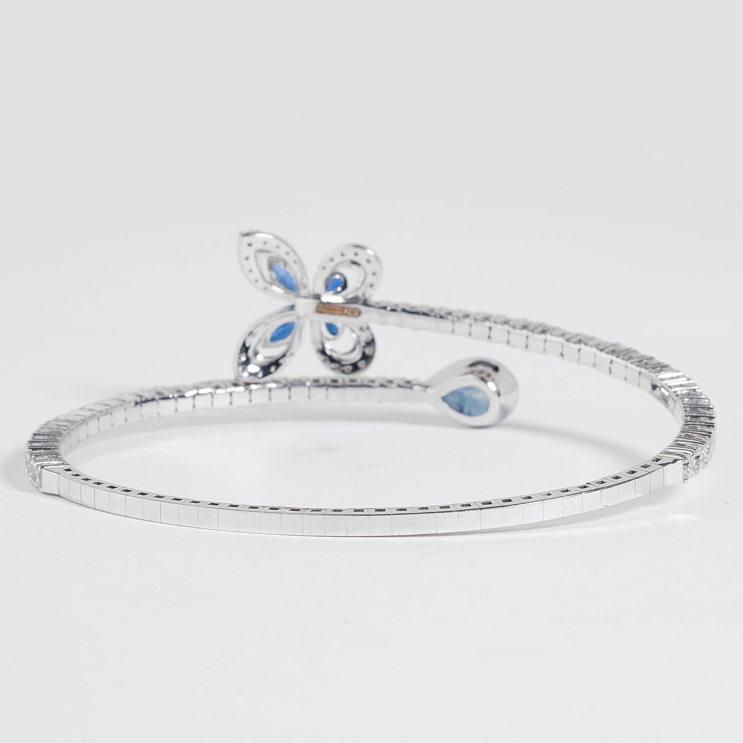 Blue Stone Butterfly Bracelet