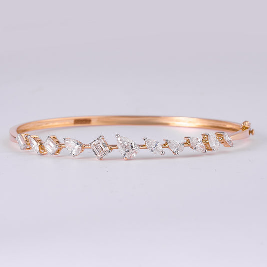 Mixed Shape Diamond Bracelet