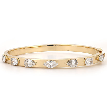 Fancy Natural Diamond Bangle Bracelet
