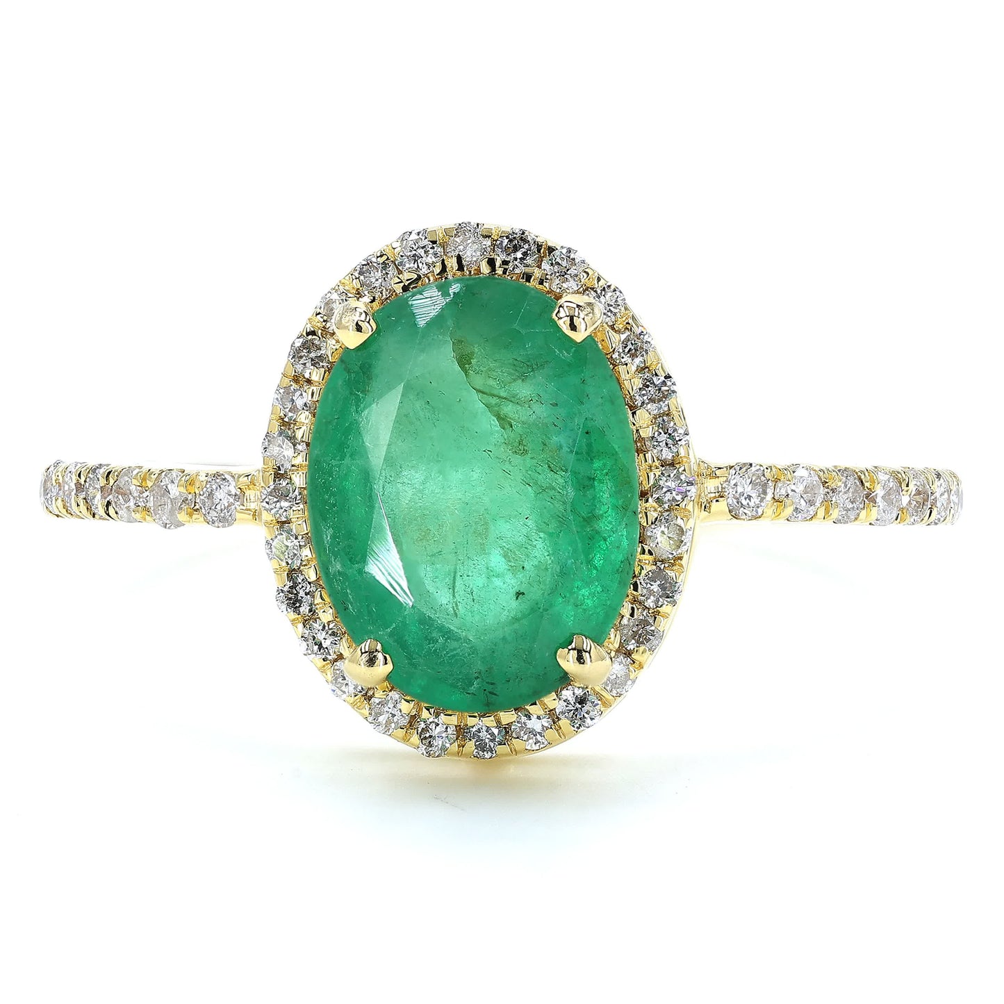 Oval Emerald Ring