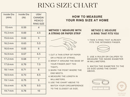 Three Natural Diamond Bypass Ring
