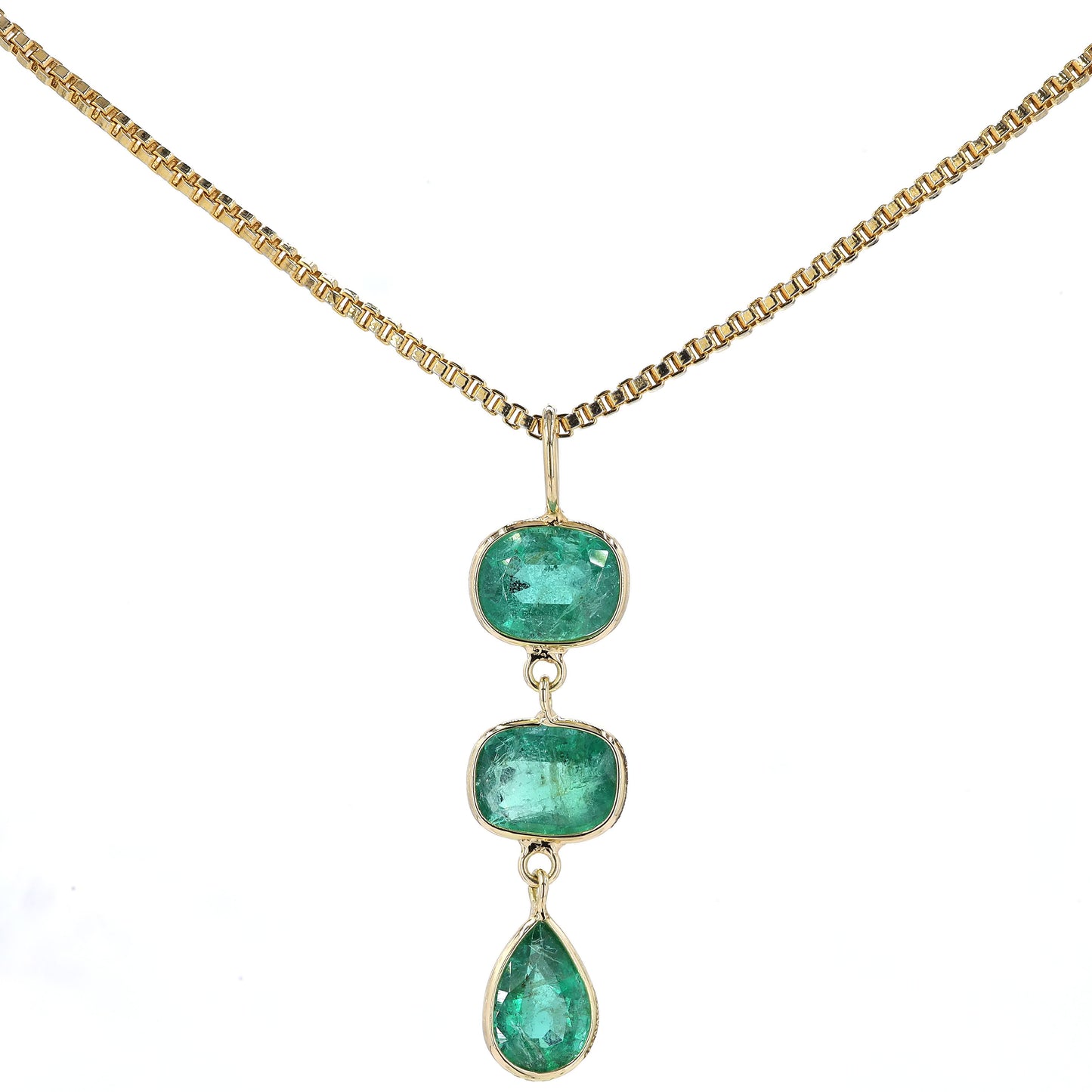 Emerald Drop Pendant