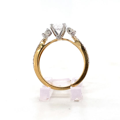 Solitaire Diamond Engagement Ring