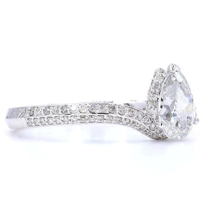 Pear Diamond Ring