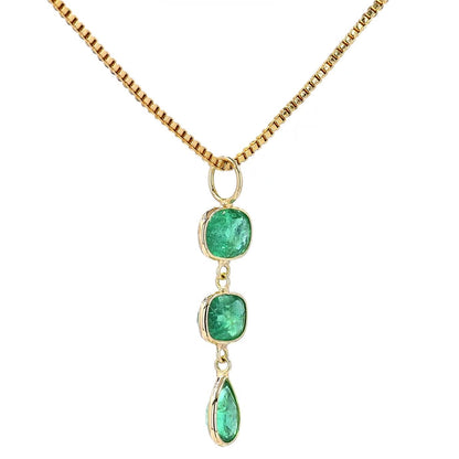 Emerald Drop Pendant