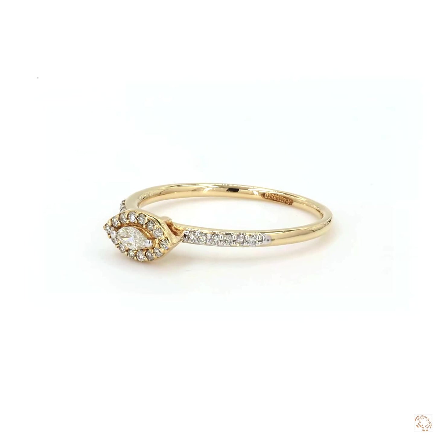 Marquise Natural Diamond Proposal Ring
