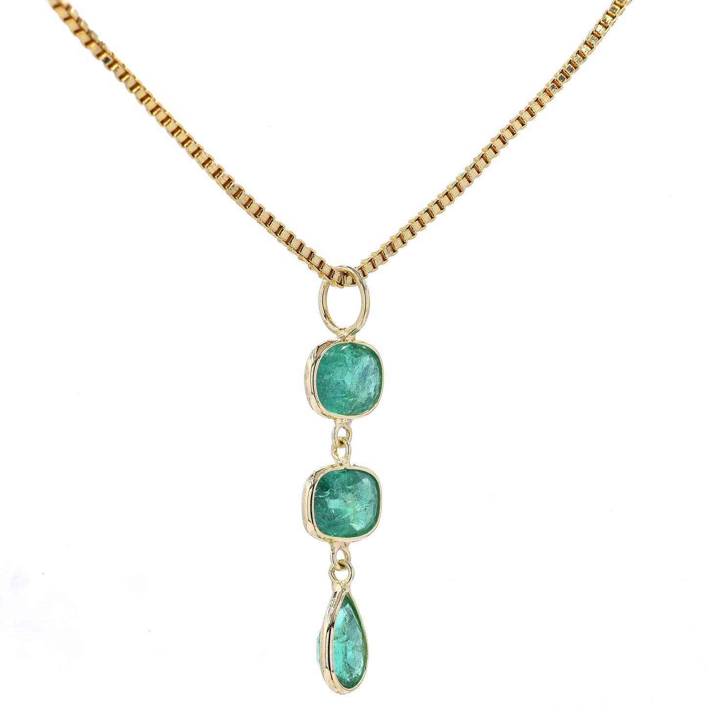 Emerald Drop Pendant