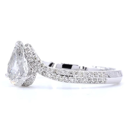 Pear Diamond Ring