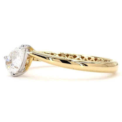 Pear Cut Diamond Ring