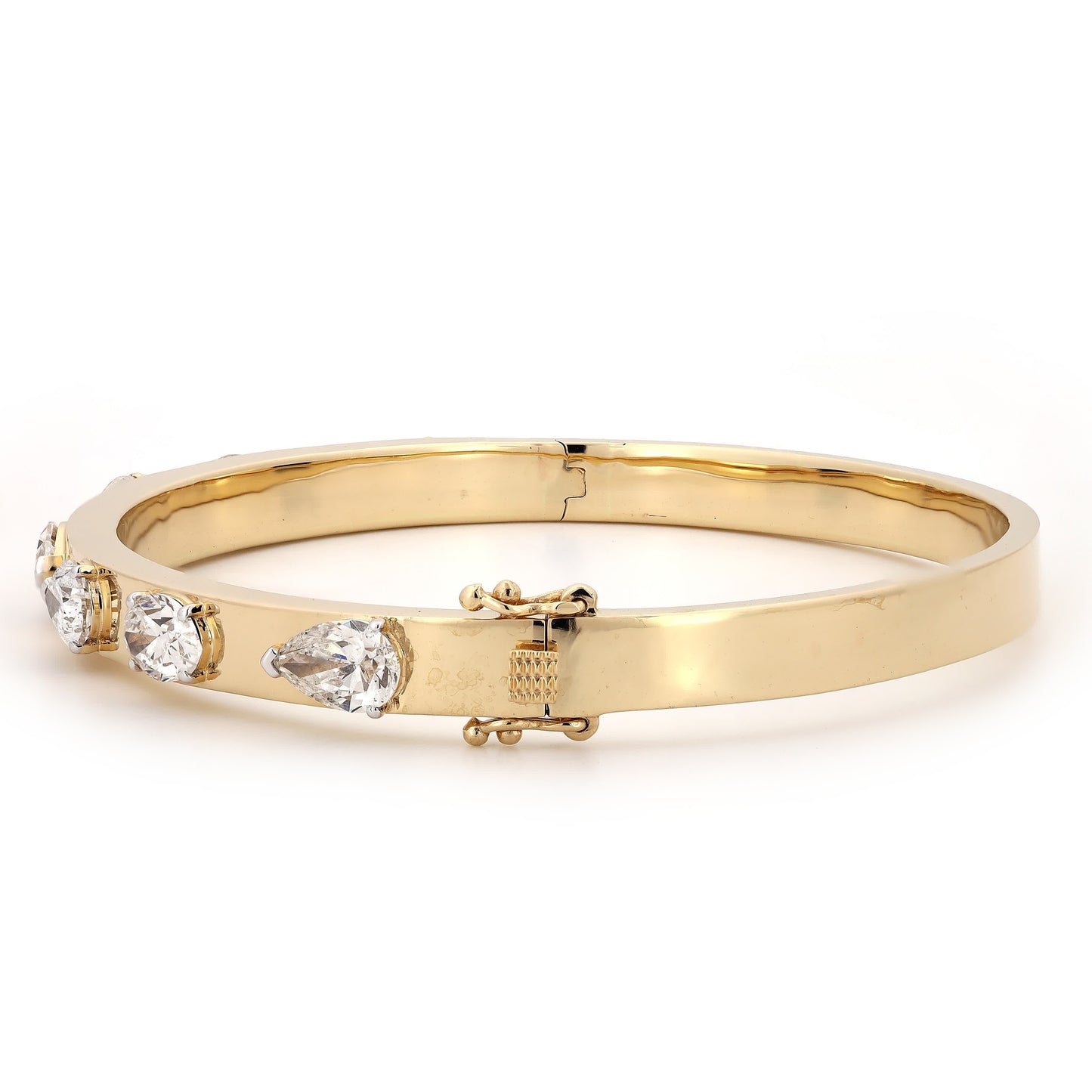 Fancy Natural Diamond Bangle Bracelet