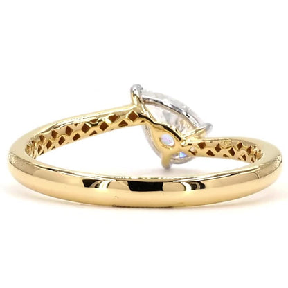 Pear Cut Diamond Ring