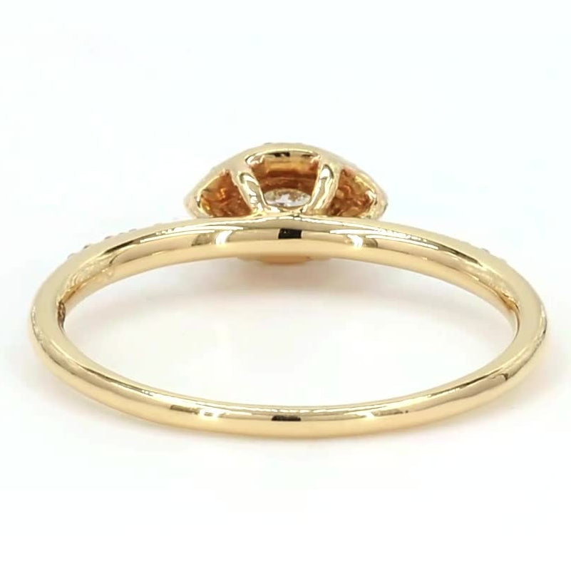Marquise Natural Diamond Proposal Ring