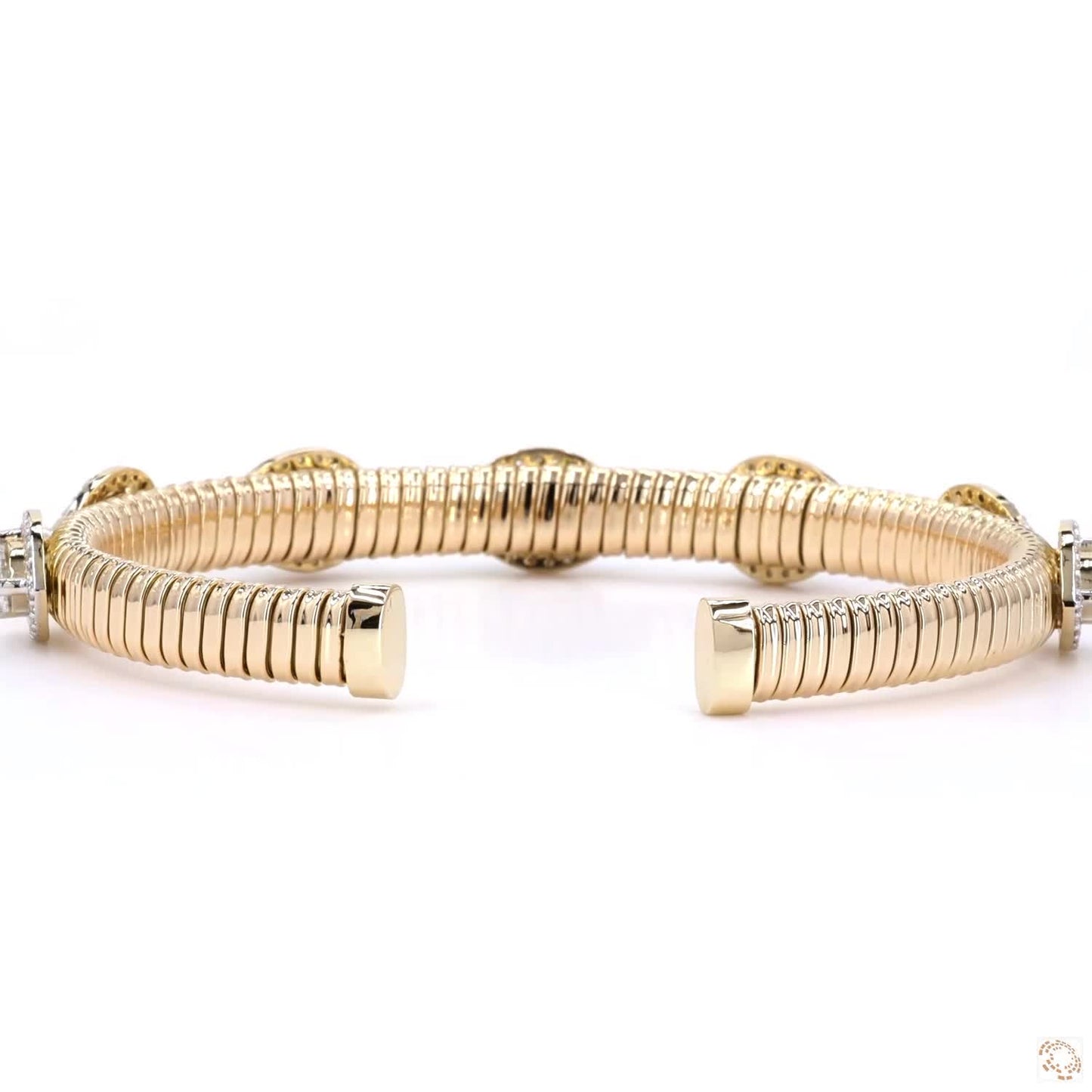 Open Cuff Diamond Bracelet